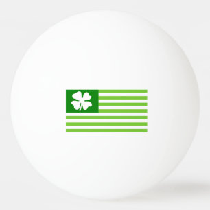 St Patricks Day ping pong balls for table tennis