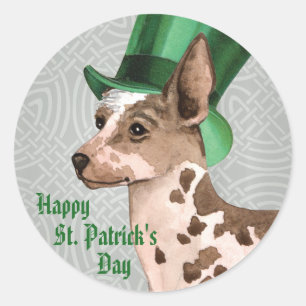 St. Patrick's Day PIO Classic Round Sticker
