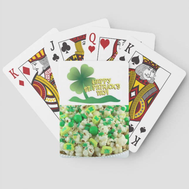 St. Patrick's  Day Playing Card Deck (Back)