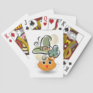 St. Patrick's  Day Playing Card Deck Cat