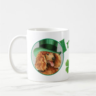 St. Patrick's Day Poodle Coffee Mug