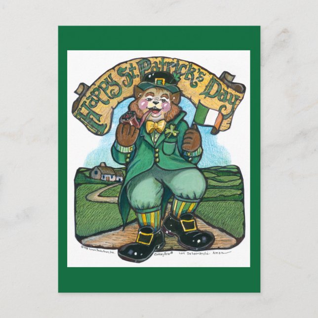 St Patricks Day Post Card (Front)