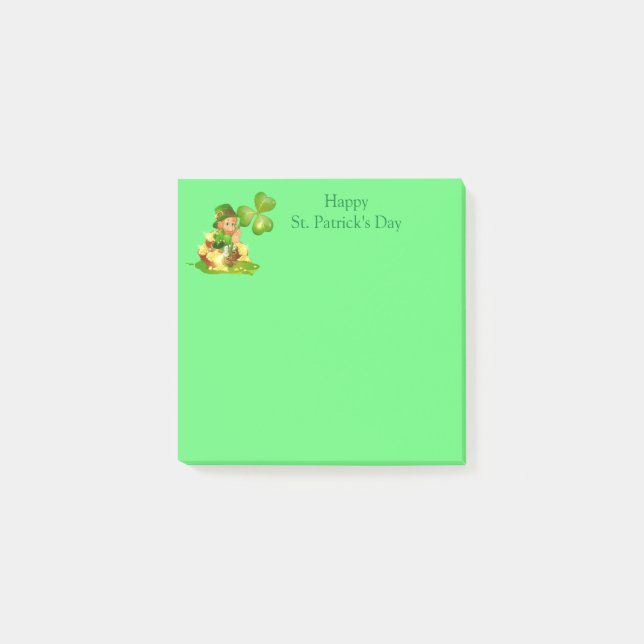 St. Patricks Day  Post-it Notes (Front)