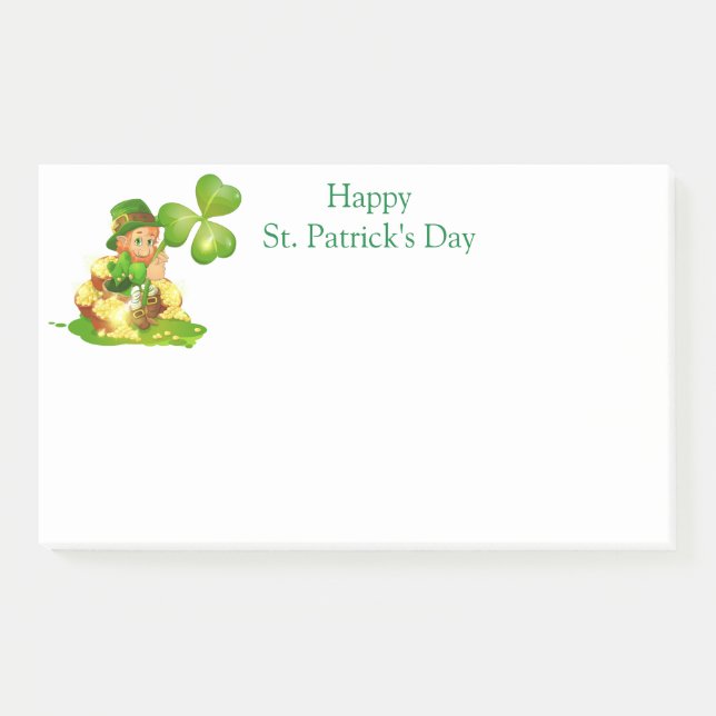 St. Patricks Day Post-it-Notes Post-it Notes (Front)
