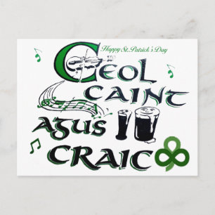 St. Patrick's Day postcard
