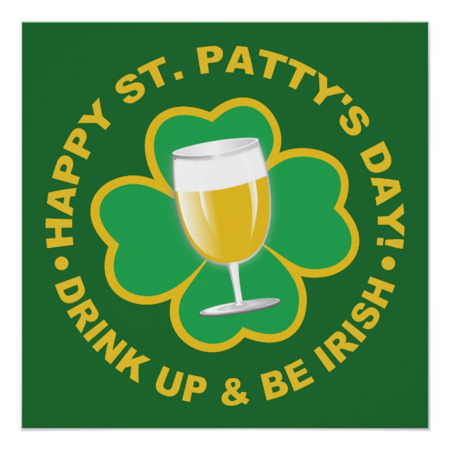 St. Patrick's Day poster (Front)