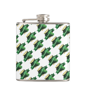 St. Patrick's day Pot of Gold Hip Flask