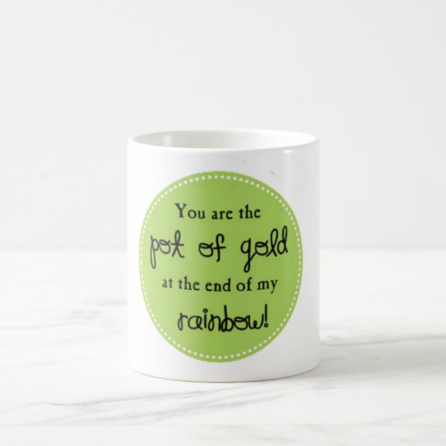 St.Patrick's Day Pot of Gold Mug (Center)