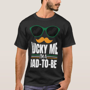 St Patrick's Day Pregnancy Lucky Baby Reveal Futur T-Shirt