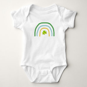 St Patricks Day Rainbow Irish Kids T-Shirt Baby Bodysuit