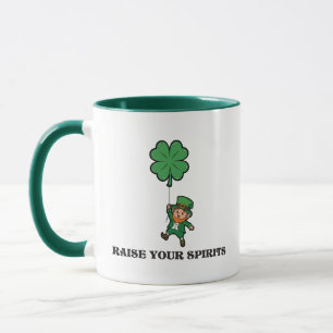 St. Patrick's Day Raise Your Spirits Mug