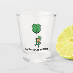St. Patrick's Day Raise Your Spirits Shot Glass