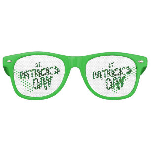St Patrick's Day Retro Sunglasses