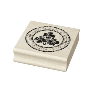 St. Patrick's Day Rubber Stamp