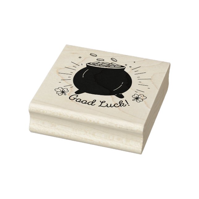 St Patrick's Day Rubber Stamp (Stamp)