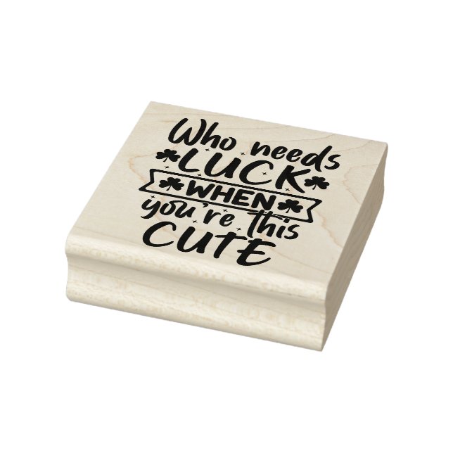 St Patrick's Day Rubber Stamp (Stamp)