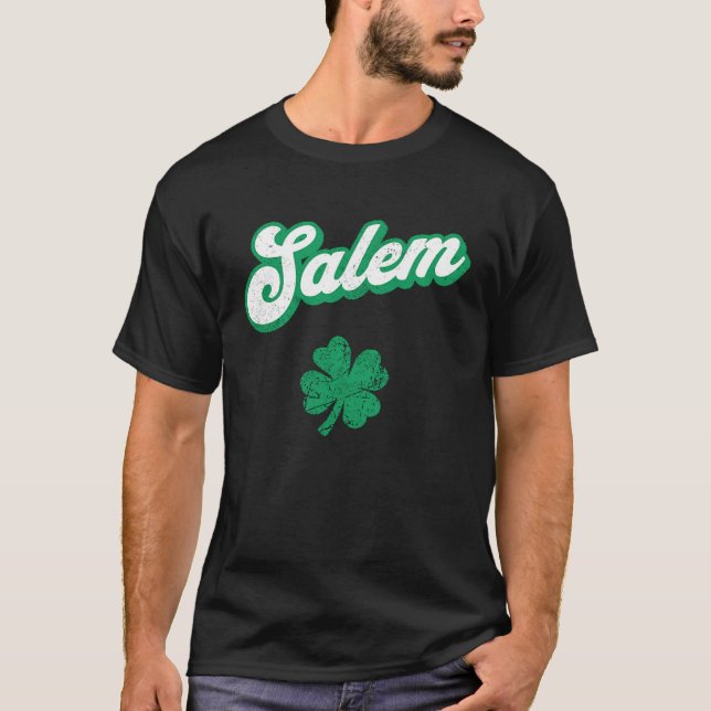 St Patrick's Day Salem T-Shirt (Front)