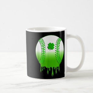 St patricks day shamrock baseball irish boys kids coffee mug