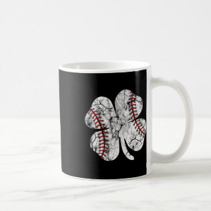 St Patricks Day Shamrock Baseball Saint Paddy's Ki Coffee Mug