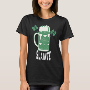 St Patricks Day Shamrock Irish Beer Drinking Slain T-Shirt