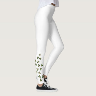 St. Patrick's Day Shamrock Leggings