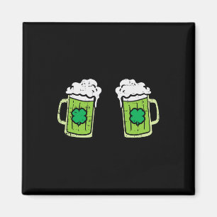 St Patricks Day Shamrock Mugs Chest Saint Pattys W Magnet