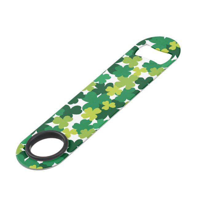 St. Patrick's Day Shamrock Pattern (Front Angled)
