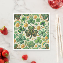 St. Patrick's Day Shamrock Pattern