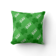 St Patrick's Day Shamrock Pattern Reversible