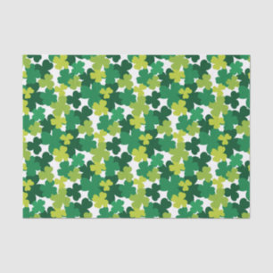 St. Patrick's Day Shamrock Pattern Tissue Paper
