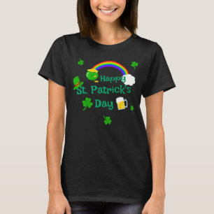 St. Patrick's Day Shamrock Pot of Gold Celtic Knot T-Shirt