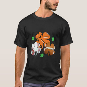 St Patricks Day Shamrock Sketll Sell Irish Boys Me T-Shirt