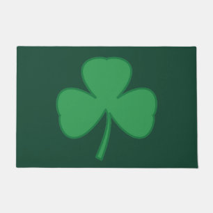 St. Patrick's Day Shamrock Welcome Doormat Rug