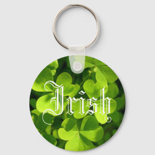 St. Patrick's Day Shamrocks Key Ring