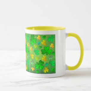 St. Patrick's Day Shamrocks Mug