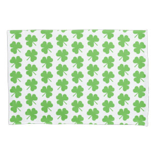 St. Patrick's Day Shamrocks  Pillowcase