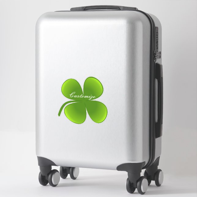 St Patrick's Day Shamrocks Thunder_Cove (Suitcase)
