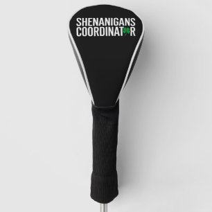 St. Patrick's Day Shenanigan Coordinator Golf Head Cover