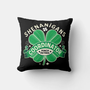 St Patricks Day - Shenanigans Coordinator Cushion