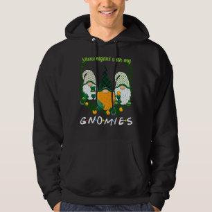 St Patrick's Day Shenanigans Gnomies Gnome Shamroc Hoodie