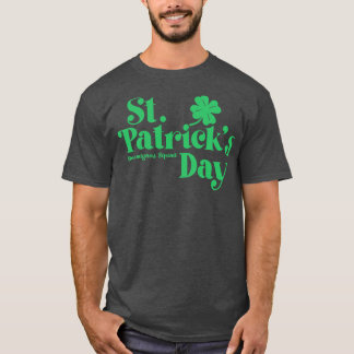 St Patricks Day Shenanigans Squad Green Text T-Shirt