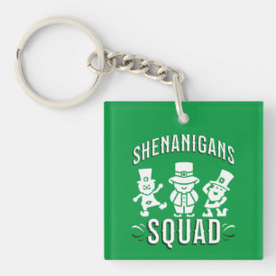 ST PATRICK'S DAY - SHENANIGANS SQUAD KEY RING