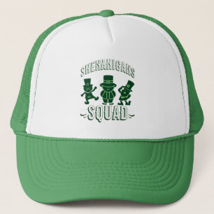 ST PATRICK'S DAY - SHENANIGANS SQUAD TRUCKER HAT