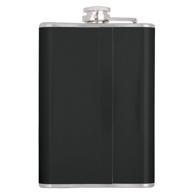 St Patricks Day Shenanigans with Gnomies Gnome Hip Flask (Back)