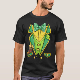 St Patricks Day Shirt Irish Tuxedo Childs Leprecha