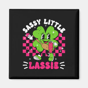 St Patricks Day Shirt Sy Little Lie Kids Girls Gro Magnet