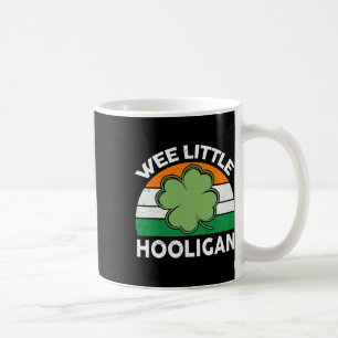 St Patricks Day Shirt Wee Little Hooligan Funny Bo Coffee Mug