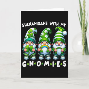 St Patricks Day Shirt Women - Shenanigans With My  Card