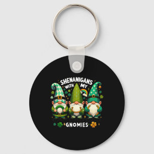 St Patricks Day Shirt Women - Shenanigans With My Key Ring