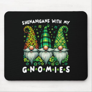 St Patricks Day Shirt Women - Shenanigans With My  Mouse Pad